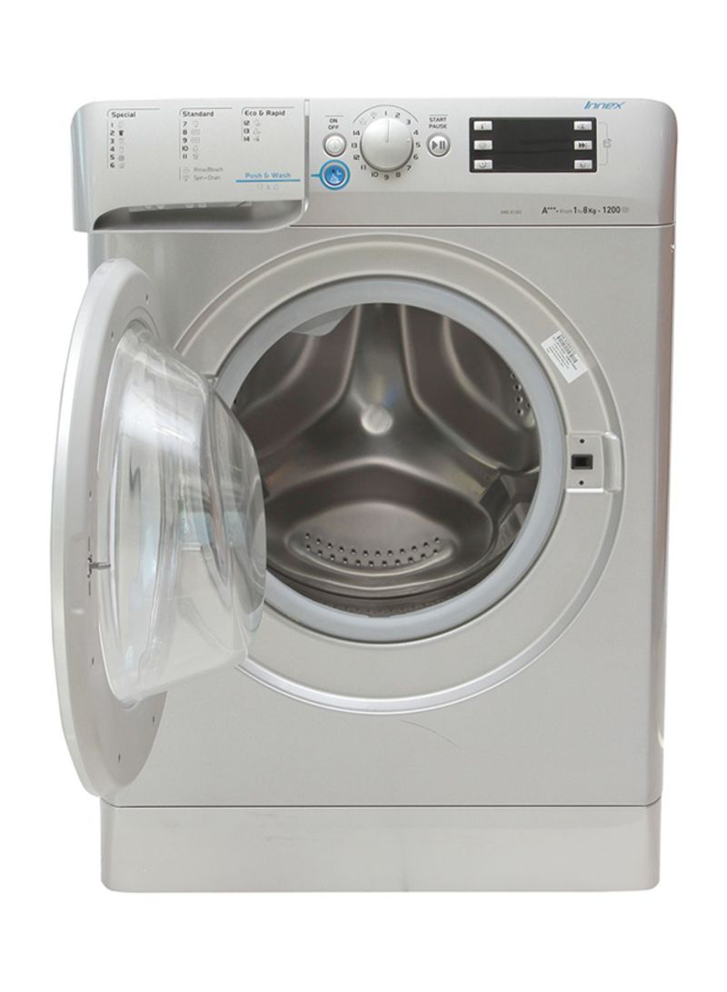 Fully Automatic Front Load Washing Machine 8Kg XWE-8128XSEX Silver